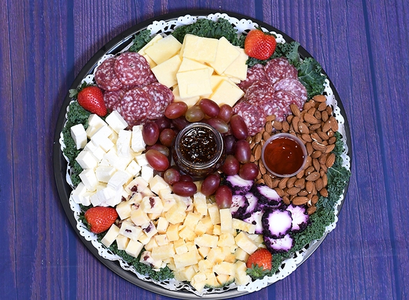 New England Cheeses Platter - Item # 923 - Dave's Fresh Marketplace Catering RI